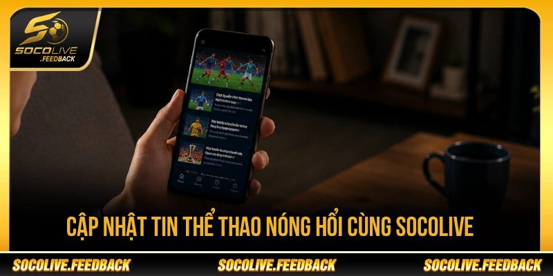 Cập nhật tin thể thao nóng hổi cùng Socolive 